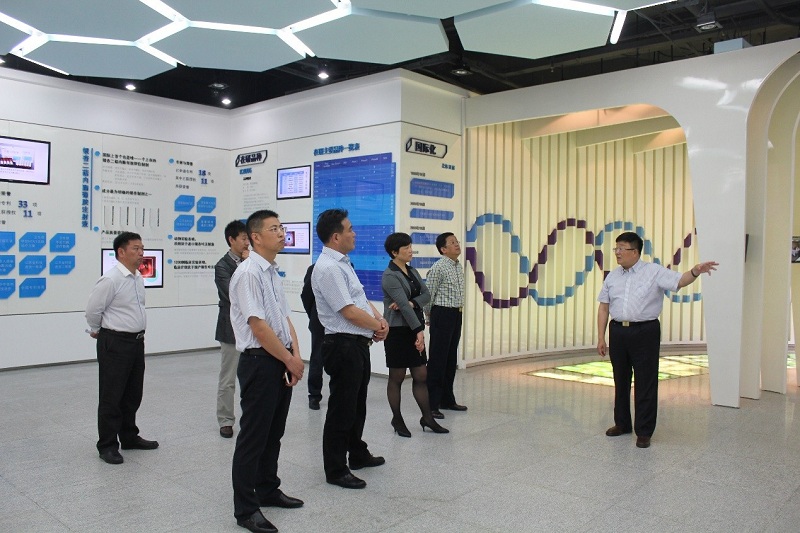 省委督查室主任刘劲松考察时强调：EBET易博药业要在“一带一路”发展战略中抢占先机